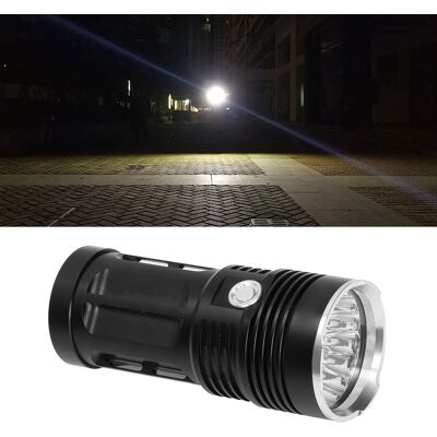 JUTE Hochleistungsfähige 18-led-taschenlampe, Große Reichweite (10.000 Lm), Drei Leuchtmodi, Wasserdicht, Ideal Für Outdoor-aktivitäten, Abenteuer, Reisen, Wandern, Camping, Notfälle Und Notfälle Zu Hause. JUTE Hochleistungsfähige 18-led-taschenlampe, Große Reichweite (10.000 Lm), Drei Leuchtmodi, Wasserdicht, Ideal Für Outdoor-aktivitäten, Abenteuer, Reisen, Wandern, Camping, Notfälle Und Notfälle Zu Hause.