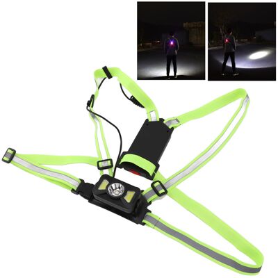 JUTE Stirnlampe Für Nachtläufe, Warnlicht Für Outdoor-läufe Und Radtouren, Wiederaufladbare Stirnlampe, Geeignet Für Camping, Wandern, Laufen, Joggen Und Outdoor-abenteuer. JUTE Stirnlampe Für Nachtläufe, Warnlicht Für Outdoor-läufe Und Radtouren, Wiederaufladbare Stirnlampe, Geeignet Für Camping, Wandern, Laufen, Joggen Und Outdoor-abenteuer.