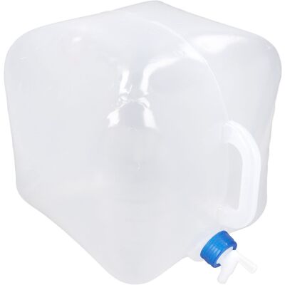 HEAT Stück Faltbare Wasserbehälter, 20 L Fassungsvermögen, Ldpe, Mit Zapfhahn Für Laborzwecke HEAT Stück Faltbare Wasserbehälter, 20 L Fassungsvermögen, Ldpe, Mit Zapfhahn Für Laborzwecke