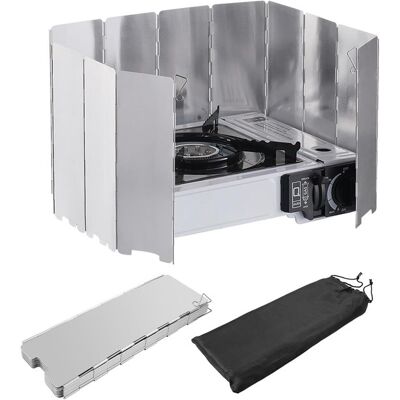 OEM Windschutz Für Gaskocher Campingkocher Mit 12 Lamellen Leichter Faltbarer Aluminium-windschutz Camping-gaskocher Windschutz Mit Tragetasche Für OEM Windschutz Für Gaskocher Campingkocher Mit 12 Lamellen Leichter Faltbarer Aluminium-windschutz Camping-gaskocher Windschutz Mit Tragetasche Für