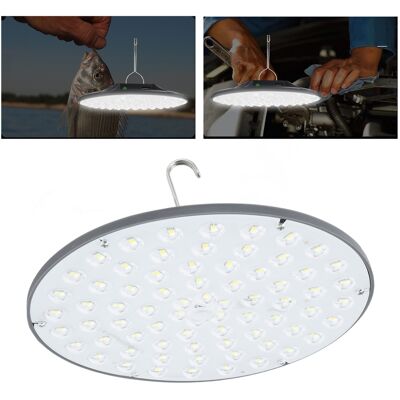 JUTE Wiederaufladbare, Tragbare Led-taschenlampe Mit Haken Für Straßenhändler, Notlicht, Ultradünne, Ufo-förmige Campinglampe. JUTE Wiederaufladbare, Tragbare Led-taschenlampe Mit Haken Für Straßenhändler, Notlicht, Ultradünne, Ufo-förmige Campinglampe.