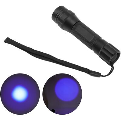JUTE 395nm Uv-taschenlampe, Leistungsstarke Tragbare Led-uv-lampe, Ultraviolettlichtdetektor Für Haustierurinflecken, Skorpionflecken Und Steine. JUTE 395nm Uv-taschenlampe, Leistungsstarke Tragbare Led-uv-lampe, Ultraviolettlichtdetektor Für Haustierurinflecken, Skorpionflecken Und Steine.