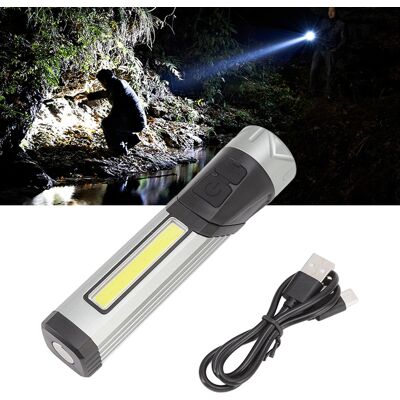 JUTE Hochleistungsfähige, Tragbare Outdoor-taschenlampe, Drehbare Und Faltbare Led-arbeitsleuchte, Magnetische Cob-reparaturleuchte. JUTE Hochleistungsfähige, Tragbare Outdoor-taschenlampe, Drehbare Und Faltbare Led-arbeitsleuchte, Magnetische Cob-reparaturleuchte.