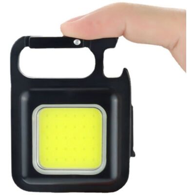 HEAT Mini-cob-lampe Mit Halterung, Typ-c-ladeanschluss, Taschen-schlüsselanhänger-taschenlampe Mit Magnetfuß, 3,7–4,2 V HEAT Mini-cob-lampe Mit Halterung, Typ-c-ladeanschluss, Taschen-schlüsselanhänger-taschenlampe Mit Magnetfuß, 3,7–4,2 V