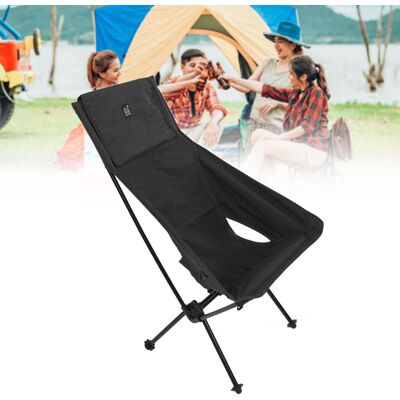 JUTE Faltbarer Und Tragbarer Campingstuhl, Multifunktional, Ideal Zum Wandern, Reisen, Für Den Strand Und Picknicks (schwarz). JUTE Faltbarer Und Tragbarer Campingstuhl, Multifunktional, Ideal Zum Wandern, Reisen, Für Den Strand Und Picknicks (schwarz).