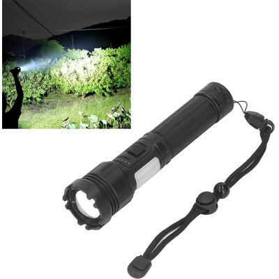 JUTE Ultrahelle Led-taschenlampe, Tragbare Zoom-taschenlampe, Camping-taschenlampe. JUTE Ultrahelle Led-taschenlampe, Tragbare Zoom-taschenlampe, Camping-taschenlampe.