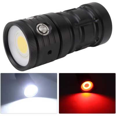 JUTE Ipx8 18000lm Wasserdichte Taucherlampe Für Sporttauchen, Led-taschenlampe Für Tauchlehrer Und Taucher, Geeignet Für Sporttauchen Bis Zu 100 M Tiefe. JUTE Ipx8 18000lm Wasserdichte Taucherlampe Für Sporttauchen, Led-taschenlampe Für Tauchlehrer Und Taucher, Geeignet Für Sporttauchen Bis Zu 100 M Tiefe.