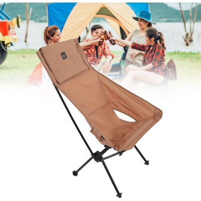 JUTE Faltbarer Und Tragbarer Campingstuhl, Multifunktional, Ideal Zum Wandern, Reisen, Für Den Strand Und Picknicks (sandfarben). JUTE Faltbarer Und Tragbarer Campingstuhl, Multifunktional, Ideal Zum Wandern, Reisen, Für Den Strand Und Picknicks (sandfarben).