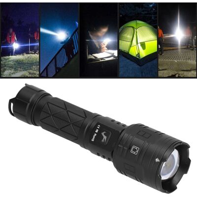 JUTE Hochleistungsfähige 16-kern-led-taschenlampe, 5800lm Zoom-teleskop-taschenlampe, 5 Modi, Ip65 Wasserdicht Für Outdoor-abenteuer, Reisen, Wandern, Camping, Notfallsituationen Und Den Gebrauch Zu Hause. JUTE Hochleistungsfähige 16-kern-led-taschenlampe, 5800lm Zoom-teleskop-taschenlampe, 5 Modi, Ip65 Wasserdicht Für Outdoor-abenteuer, Reisen, Wandern, Camping, Notfallsituationen Und Den Gebrauch Zu Hause.