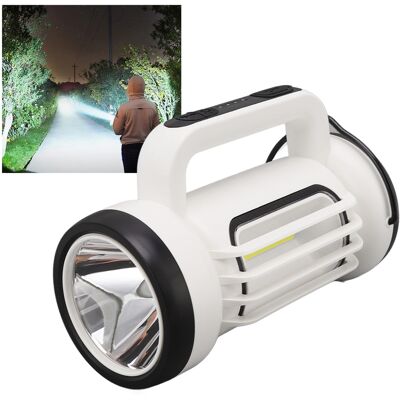 JUTE Tragbare Campinglampe Für Den Außenbereich, Wiederaufladbare Hochleistungs-cob-taschenlampe, Led-scheinwerfer, Notfallreparaturlampe JUTE Tragbare Campinglampe Für Den Außenbereich, Wiederaufladbare Hochleistungs-cob-taschenlampe, Led-scheinwerfer, Notfallreparaturlampe