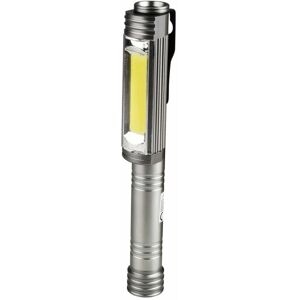 Trendline - led Taschenlampe 375 Lumen Magnethalter 3 Funktionen Batteriebetrieb