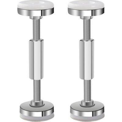 OEM 2-teiliger, Verstellbarer, Vibrationsdämpfender Teleskop-bettarm Mit Gewindewandbefestigung – Silber, Größe: Xl OEM 2-teiliger, Verstellbarer, Vibrationsdämpfender Teleskop-bettarm Mit Gewindewandbefestigung – Silber, Größe: Xl