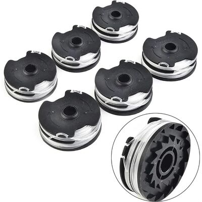 OEM 6er-pack Ersatzspulen Für Den Lidl Parkside Prta 20-li A1, B2, C3 Akku-freischneider OEM 6er-pack Ersatzspulen Für Den Lidl Parkside Prta 20-li A1, B2, C3 Akku-freischneider