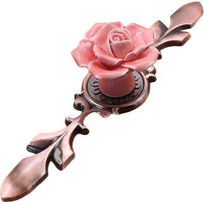 JUTE Keramikgriff Mit Einem Loch In Antiker Rosébronze-optik 1070 JUTE Keramikgriff Mit Einem Loch In Antiker Rosébronze-optik 1070