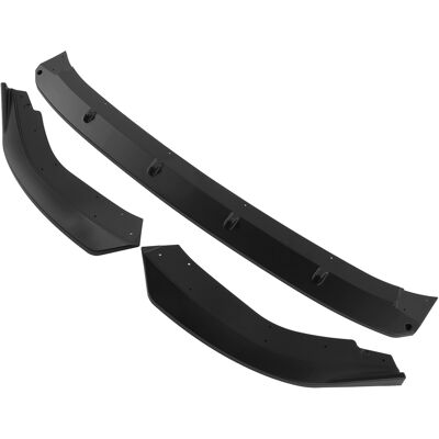 HEAT K·seek Design 3-teiliger Frontstoßstangensplitter-lippenspoiler Für Mk8 Ab 2021, Mattschwarz HEAT K·seek Design 3-teiliger Frontstoßstangensplitter-lippenspoiler Für Mk8 Ab 2021, Mattschwarz