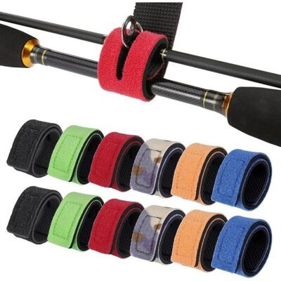 OEM 12 Stück Angelrutenriemen, Verstellbare Riemen, Wiederverwendbare Sicherheitsriemen Für Angelruten (30 Cm) OEM 12 Stück Angelrutenriemen, Verstellbare Riemen, Wiederverwendbare Sicherheitsriemen Für Angelruten (30 Cm)