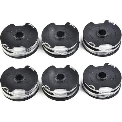 OEM Packung Mit 6 Ersatzspulen Für Lidl Parkside Prta 20-li A1, B2, C3 Freischneider OEM Packung Mit 6 Ersatzspulen Für Lidl Parkside Prta 20-li A1, B2, C3 Freischneider