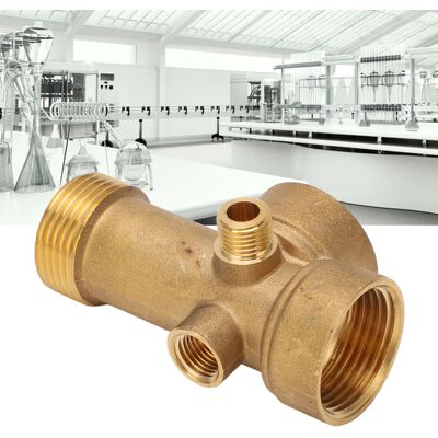 JUTE 5-wege-messingverschraubung Für Wasserschlauch, Wasserpumpe, Ventilanschluss, G1/4" G1 Gewindeadapter. JUTE 5-wege-messingverschraubung Für Wasserschlauch, Wasserpumpe, Ventilanschluss, G1/4" G1 Gewindeadapter.