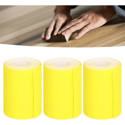 JUTE Rolle Gelbes 120er-schleifpapier, Handabreißbares Schleifpapier, Polierpads, Beflocktes Schleifpapier JUTE Rolle Gelbes 120er-schleifpapier, Handabreißbares Schleifpapier, Polierpads, Beflocktes Schleifpapier