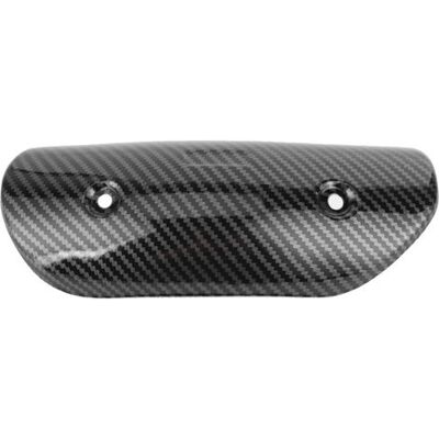 OEM Hitzeschutzabdeckung Für Das Mittlere Auspuffrohr, Universelle Motorradmodifikation, Carbonfaser-optik OEM Hitzeschutzabdeckung Für Das Mittlere Auspuffrohr, Universelle Motorradmodifikation, Carbonfaser-optik