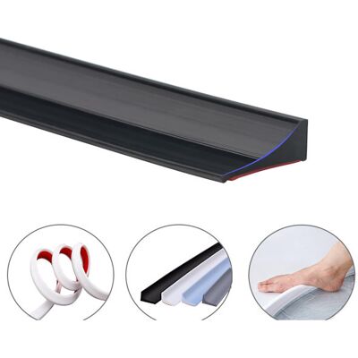 OEM Selbstklebende Duschdichtung, Duschschwelle/wassersperre, Wasserstopp-duschdichtung, Wasserstopp-duschdichtung Schwarz-fx- Schwarz 1,5 M Schwarz OEM Selbstklebende Duschdichtung, Duschschwelle/wassersperre, Wasserstopp-duschdichtung, Wasserstopp-duschdichtung Schwarz-fx- Schwarz 1,5 M Schwarz