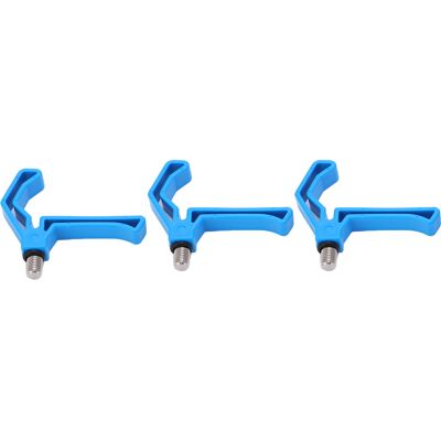 HEAT Support De Canne À Pêche En Plastique, Grande Ouverture, Outil De Support De Pêche Bleu HEAT Support De Canne À Pêche En Plastique, Grande Ouverture, Outil De Support De Pêche Bleu