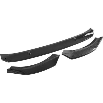 HEAT K·seek Design 3-teiliger Frontstoßstangenspoiler, Passend Für Mk8 Standard Ab 2021, Carbonfaser-optik, Aerodynamischer Deflektorsatz HEAT K·seek Design 3-teiliger Frontstoßstangenspoiler, Passend Für Mk8 Standard Ab 2021, Carbonfaser-optik, Aerodynamischer Deflektorsatz
