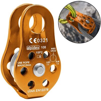 OEM Große Rettungsrolle Mit Einer Oder Zwei Rollen Und Drehteller, Rolle Aus Aluminiumlegierung, Orange OEM Große Rettungsrolle Mit Einer Oder Zwei Rollen Und Drehteller, Rolle Aus Aluminiumlegierung, Orange