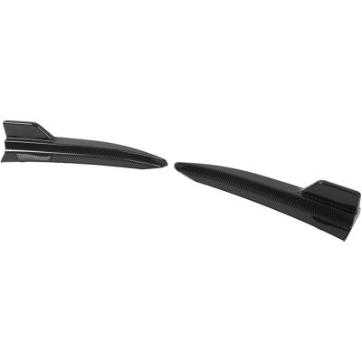 HEAT 2-teiliger Heckdiffusor-spoilerlippen-stoßstangensatz In Hochglanzschwarz Für G20 M Sport 2019-2022 In Carbonfaser-optik, Links/rechts HEAT 2-teiliger Heckdiffusor-spoilerlippen-stoßstangensatz In Hochglanzschwarz Für G20 M Sport 2019-2022 In Carbonfaser-optik, Links/rechts