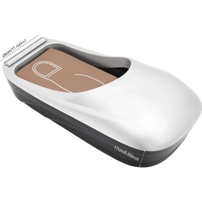OEM Schuhfilmmaschine, Vielseitige Schuhkompatibilität, 500 Anwendungen Pro Rolle, Silber OEM Schuhfilmmaschine, Vielseitige Schuhkompatibilität, 500 Anwendungen Pro Rolle, Silber