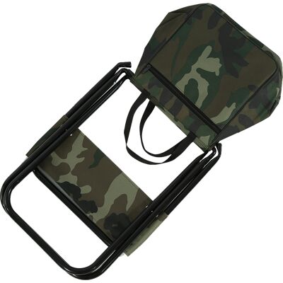 HEAT Chaise De Camping/pêche Pliable, Facile À Transporter Et Avec Sac De Rangement HEAT Chaise De Camping/pêche Pliable, Facile À Transporter Et Avec Sac De Rangement