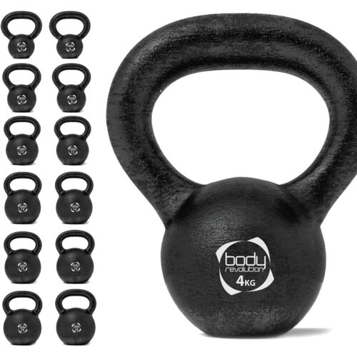 MONSTER-SHOP Kettlebell 4kg – Heimtraining