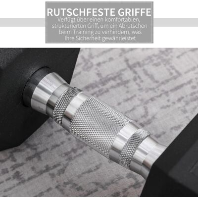 OEM Hanteln Mit Gerändeltem Griff, Kurzhantel Aus Gusseisen, Kurzhanteln Für Männer Und Frauen, Dumbbell Für Zuhause, Fitnessstudio, Krafttraining OEM Hanteln Mit Gerändeltem Griff, Kurzhantel Aus Gusseisen, Kurzhanteln Für Männer Und Frauen, Dumbbell Für Zuhause, Fitnessstudio, Krafttraining