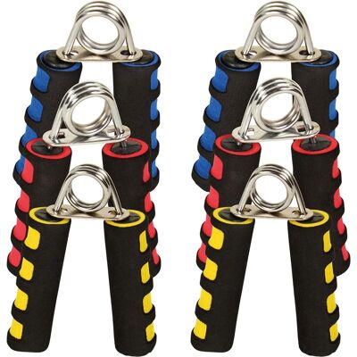 Minkurow Handmuskeltrainer 2er Set Handtrainer I Leichter Mittelstarker Griffkrafttrainer I Ideal Für Unterwegs, Blau Minkurow Handmuskeltrainer 2er Set Handtrainer I Leichter Mittelstarker Griffkrafttrainer I Ideal Für Unterwegs, Blau