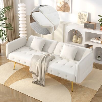 SANS MARQUE Zweisitzer-multifunktions-sofabett – 178x82x70 Cm – 31.4 Kg – Aus Schaumstoff – [2-in-1-funktion, Platzsparend Und – Mit Bettfunktion SANS MARQUE Zweisitzer-multifunktions-sofabett – 178x82x70 Cm – 31.4 Kg – Aus Schaumstoff – [2-in-1-funktion, Platzsparend Und – Mit Bettfunktion
