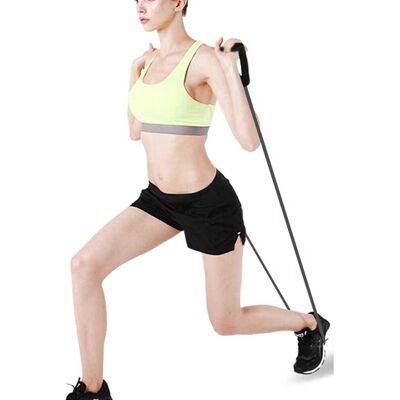 HEAT Widerstands-dehnband-trainingsseil, Schlauch, Fitness-übungen Für Yoga Und Fitnessstudio, Schwarz HEAT Widerstands-dehnband-trainingsseil, Schlauch, Fitness-übungen Für Yoga Und Fitnessstudio, Schwarz