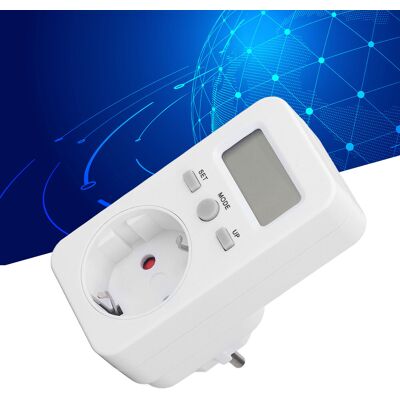 JUTE Stromzähler Gemäß Europäischen Normen, Lcd-digitalanzeige, Hochleitfähiger Haushaltsenergiezähler, Elektronisches Abrechnungsgerät, 230 V (europäischer Standard). JUTE Stromzähler Gemäß Europäischen Normen, Lcd-digitalanzeige, Hochleitfähiger Haushaltsenergiezähler, Elektronisches Abrechnungsgerät, 230 V (europäischer Standard).