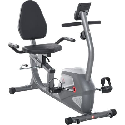 Semi-liegendes Heimtrainer-bike Mit 8-stufigem Magnetwiderstand Und Lcd Modenuit Semi-liegendes Heimtrainer-bike Mit 8-stufigem Magnetwiderstand Und Lcd Modenuit