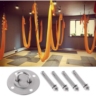 JUTE Yoga-hängemattenhaken, Yoga-schaukelhaken, Boxsackhaken Mit Spreizdübeln, Fitnessstudio JUTE Yoga-hängemattenhaken, Yoga-schaukelhaken, Boxsackhaken Mit Spreizdübeln, Fitnessstudio