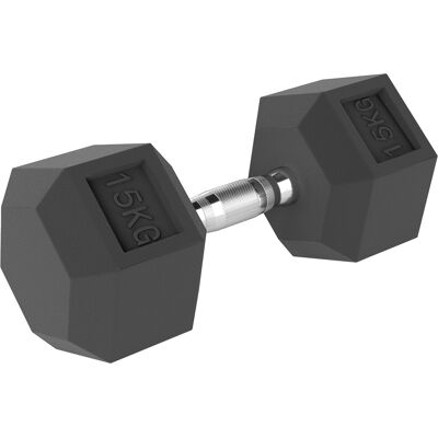 OEM Hanteln Mit Gerändeltem Griff, Kurzhantel Aus Gusseisen, 1 X 15kg, Kurzhanteln Für Männer Und Frauen, Dumbbell Für Zuhause, Fitnessstudio, Krafttraining OEM Hanteln Mit Gerändeltem Griff, Kurzhantel Aus Gusseisen, 1 X 15kg, Kurzhanteln Für Männer Und Frauen, Dumbbell Für Zuhause, Fitnessstudio, Krafttraining