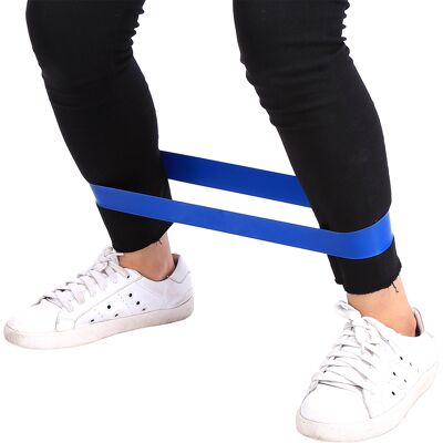 HEAT Bande Élastique De Musculation, Bande De Yoga Et De Fitness, Bandes D'Exercice (bleues) HEAT Bande Élastique De Musculation, Bande De Yoga Et De Fitness, Bandes D'Exercice (bleues)