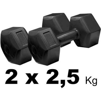 Trade Shop Traesio - Trade Shop - Paar Vinyl-hanteln, Je 2,5 Kg, Hanteln, Gewichte, Fitnessstudio, Fitness, Sport - Trade Shop Traesio - Trade Shop - Paar Vinyl-hanteln, Je 2,5 Kg, Hanteln, Gewichte, Fitnessstudio, Fitness, Sport -