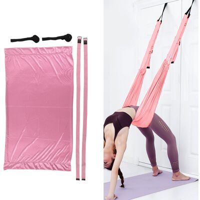 JUTE Aerial-yoga-gurt Für Hüftöffnung, Spagat, Dehnung, Training, Elastischer Gürtel (rosa) JUTE Aerial-yoga-gurt Für Hüftöffnung, Spagat, Dehnung, Training, Elastischer Gürtel (rosa)
