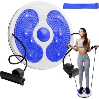 TEHTUY Hüftdrehscheibe, Fitness-hüftdrehscheibe Mit Seil, Hüftdrehbrett, Hüftdrehscheibe, Balancebrett TEHTUY Hüftdrehscheibe, Fitness-hüftdrehscheibe Mit Seil, Hüftdrehbrett, Hüftdrehscheibe, Balancebrett
