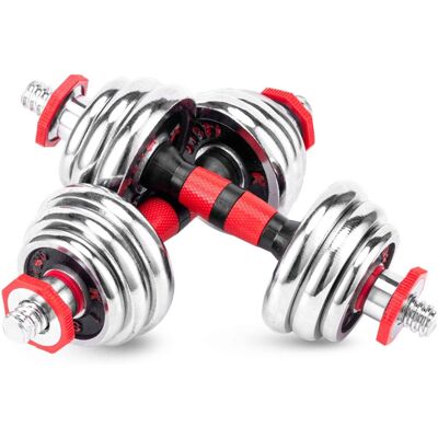 TRADE SHOP TRAESIO Trade Shop - Modular Einstellbares Gewicht Hantel-hantel-gym 15 Kg Tot - TRADE SHOP TRAESIO Trade Shop - Modular Einstellbares Gewicht Hantel-hantel-gym 15 Kg Tot -