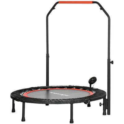 SANS MARQUE Mini-trampolin – 102x102x123 Cm – 10 Kg – Aus Kunststoff – Verstellbarer Handgriff – Lcd-monitor: Der Monitor – Praktisches Klappdesign SANS MARQUE Mini-trampolin – 102x102x123 Cm – 10 Kg – Aus Kunststoff – Verstellbarer Handgriff – Lcd-monitor: Der Monitor – Praktisches Klappdesign