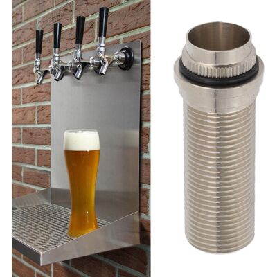 JUTE 75 Mm Bierzapfhahn-verlängerungsstange, G5/8 Durchmesser, Für Verstellbare Fassbierzapfhähne Beim Heimbrauen. JUTE 75 Mm Bierzapfhahn-verlängerungsstange, G5/8 Durchmesser, Für Verstellbare Fassbierzapfhähne Beim Heimbrauen.