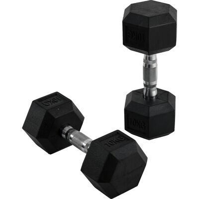 OEM Hexagon Hanteln, 2er Set Hanteln Mit Gerändeltem Griff, Kurzhantelset Aus Gusseisen, 2 X 10 Kg, Kurzhanteln Für Männer Frauen, Zuhause, Fitnessstudio, Krafttraining OEM Hexagon Hanteln, 2er Set Hanteln Mit Gerändeltem Griff, Kurzhantelset Aus Gusseisen, 2 X 10 Kg, Kurzhanteln Für Männer Frauen, Zuhause, Fitnessstudio, Krafttraining