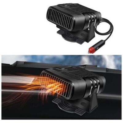 SANS MARQUE Houhence – Tragbare 12-v-autoheizung – Schnellabtaufunktion Von 90° Bis 360° – Warm- Und Luftstrommodus – Robustes Abs-material SANS MARQUE Houhence – Tragbare 12-v-autoheizung – Schnellabtaufunktion Von 90° Bis 360° – Warm- Und Luftstrommodus – Robustes Abs-material