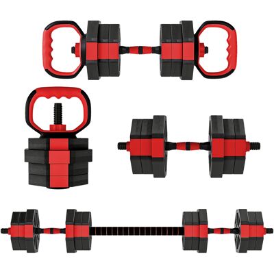 OEM 6-in-1 Hantelset Kurzhantel Set Kurzhanteln Langhanteln Verstellbar 20 Kg Für Krafttraining Zuhause OEM 6-in-1 Hantelset Kurzhantel Set Kurzhanteln Langhanteln Verstellbar 20 Kg Für Krafttraining Zuhause
